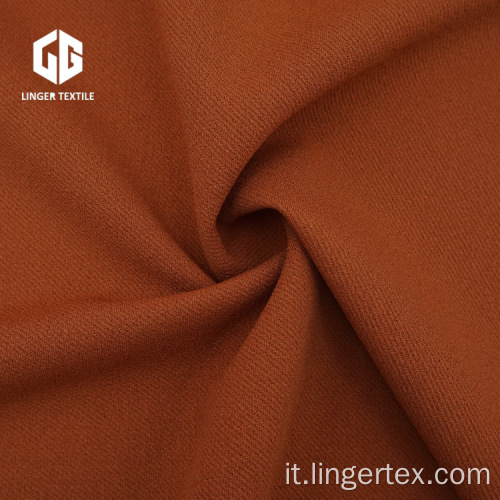 Tessuto in twill lavorato a maglia T / C 65/35 per indumento